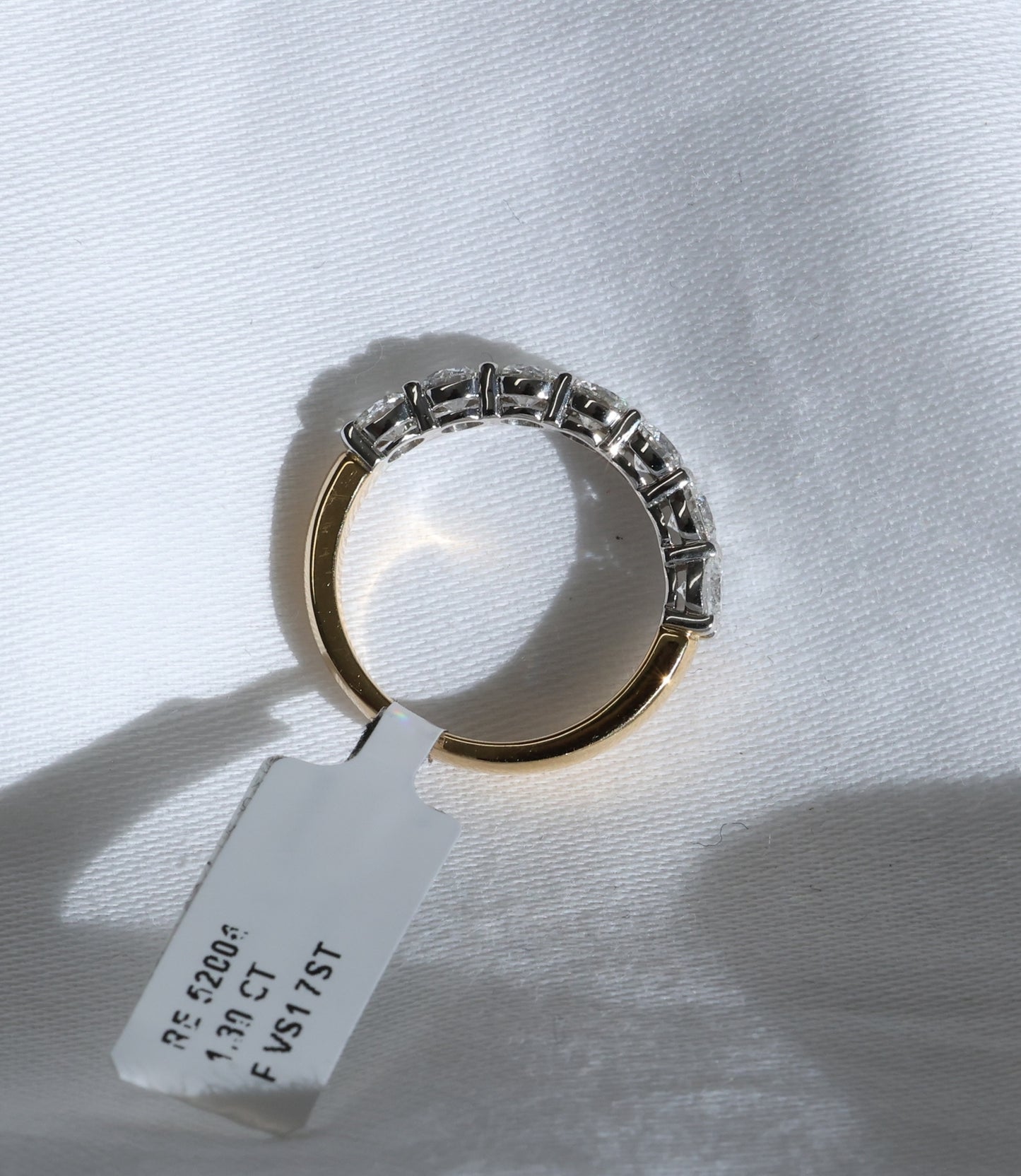 Diamant (1.3ct) Ring Eternity in 18 Karat Gold