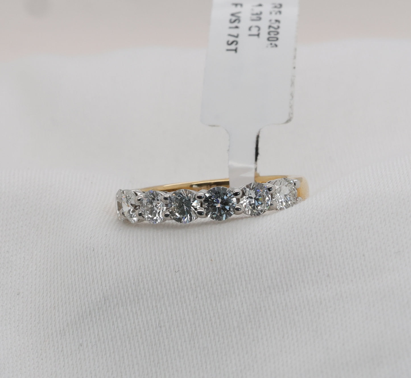 Diamant (1.3ct) Ring Eternity in 18 Karat Gold