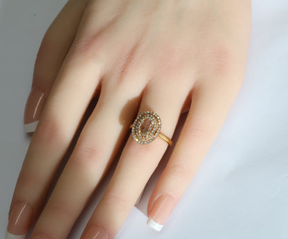 Diamond (Rose Cut) Ring in 18K Gold