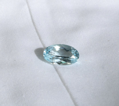 Natürlicher blauer Aquamarin (3.62 ct)  – loser Edelstein