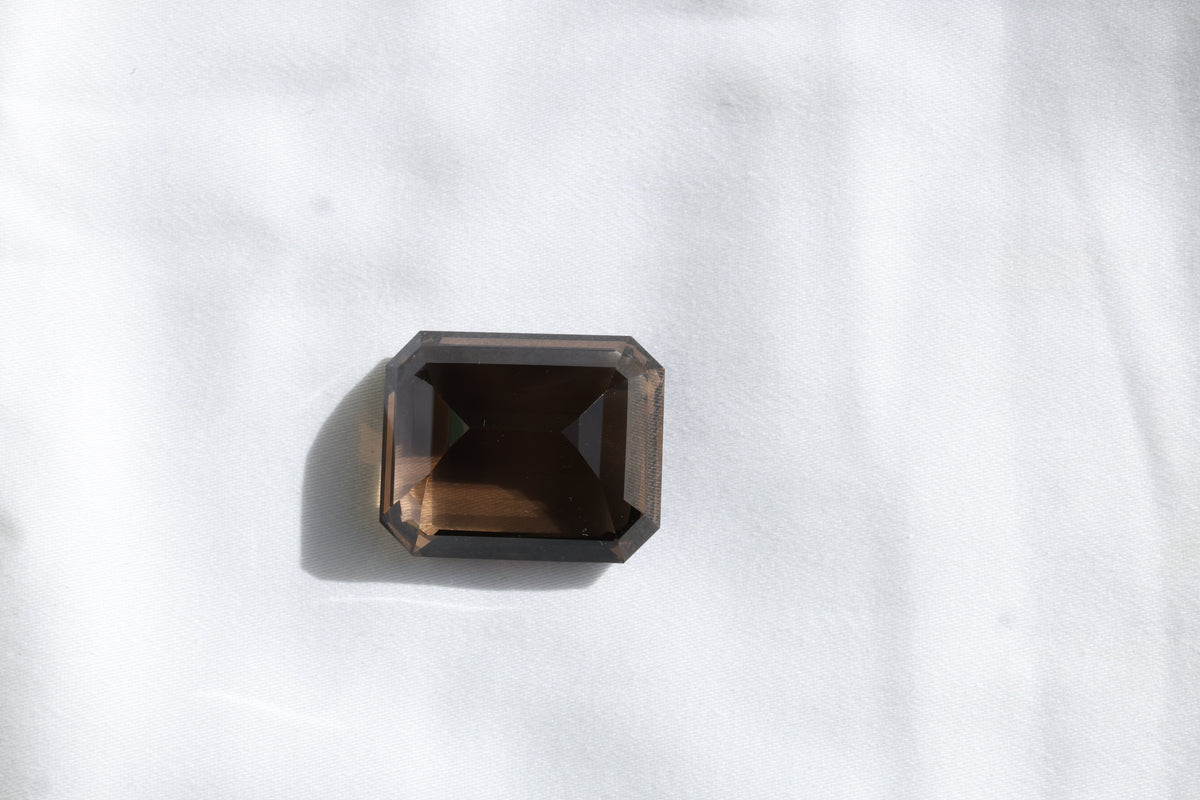 Natürlicher Citrin (Rauchfarben, 82ct) – loser Edelstein
