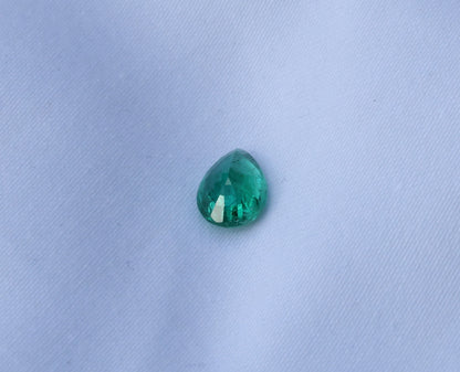 Natural pear-shaped Emerald (Zambia, 1.85 ct) – Loose Gemstone