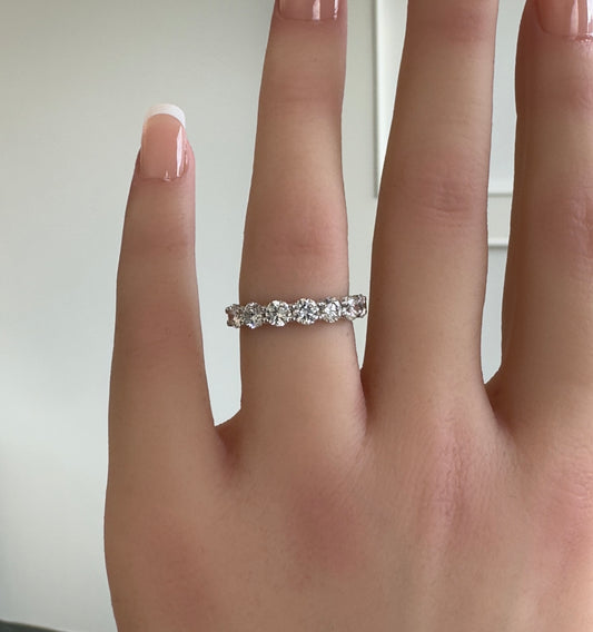 Diamant (1.3ct) Ring Eternity in 18 Karat Gold