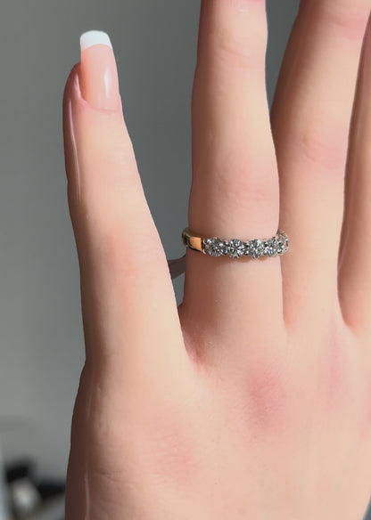 Diamant (1.3ct) Ring Eternity in 18 Karat Gold